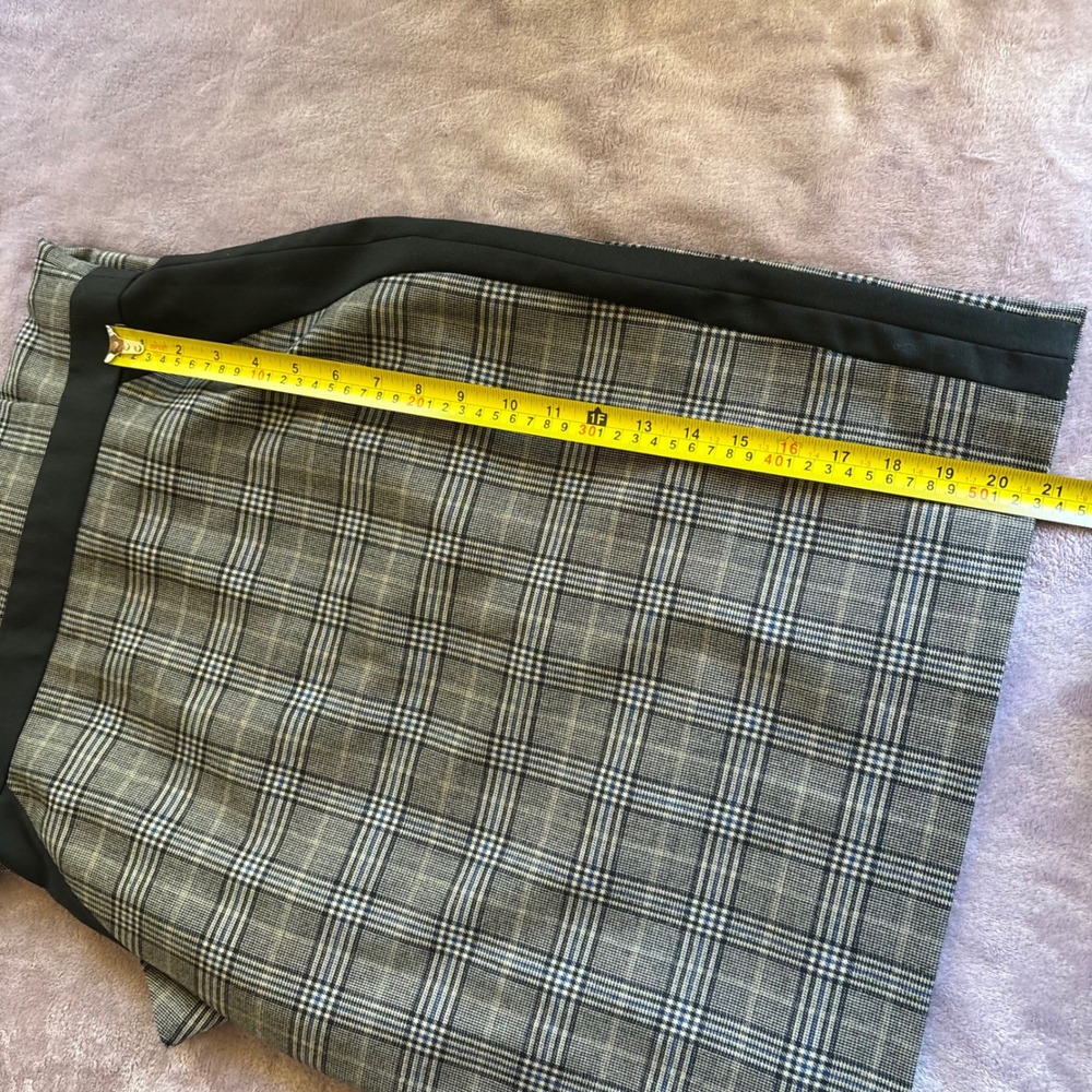Brooks Brothers Red Fleece Plaid Sheath Dress Grey Blue Black 4 NEW - Picture 8 of 9